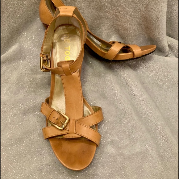 Leather T-Strap Heels ME TOO “Daunt” 9 1/2 - Picture 5 of 5